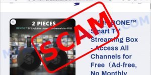HIDONE TV Streaming Device Scam