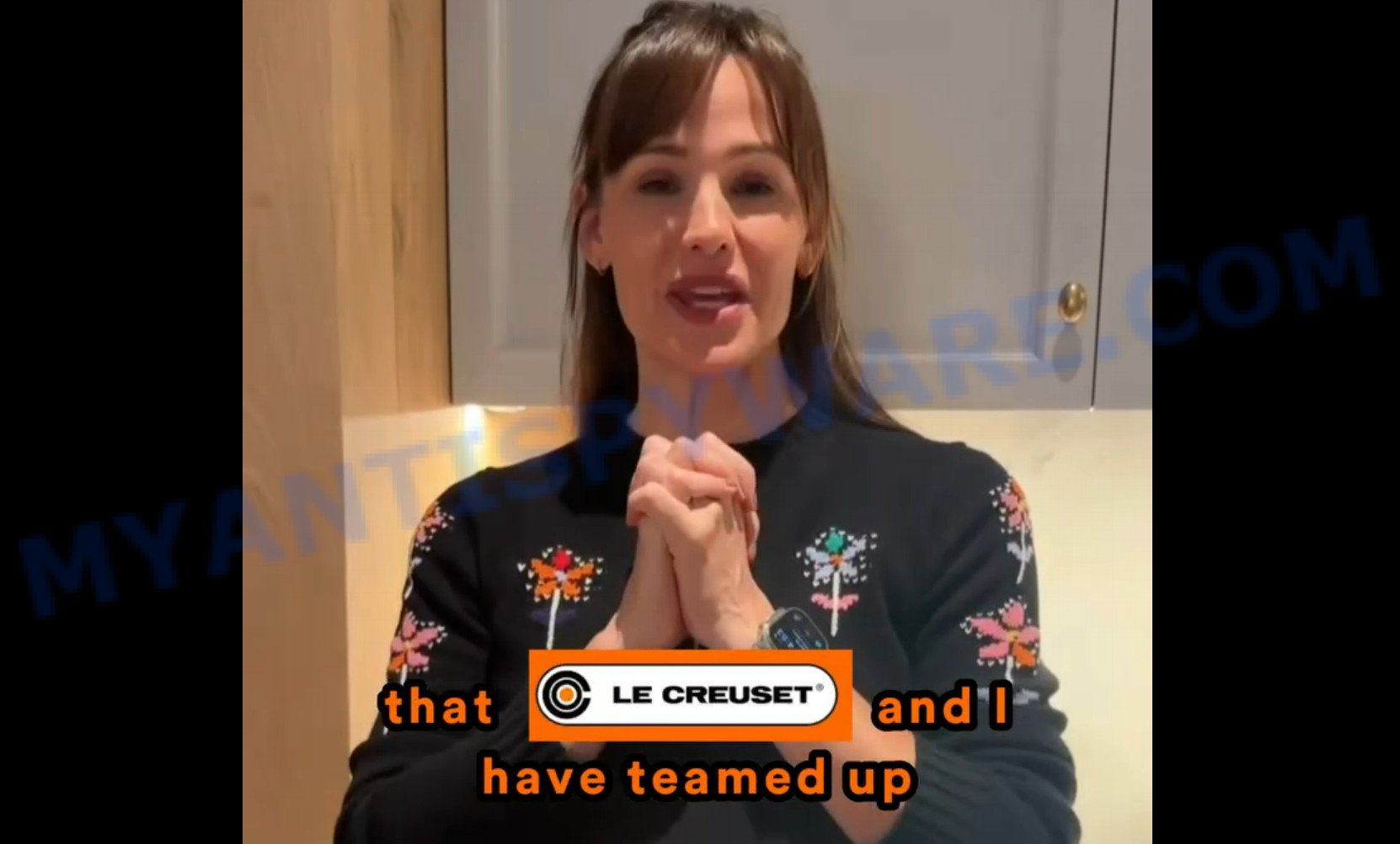 Jennifer Garner Le Creuset giveaway scam