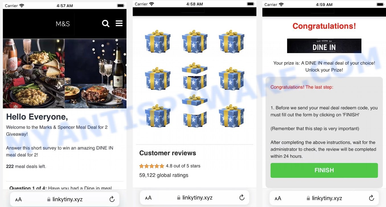 Linkytiny.xyz Whatsapp scam