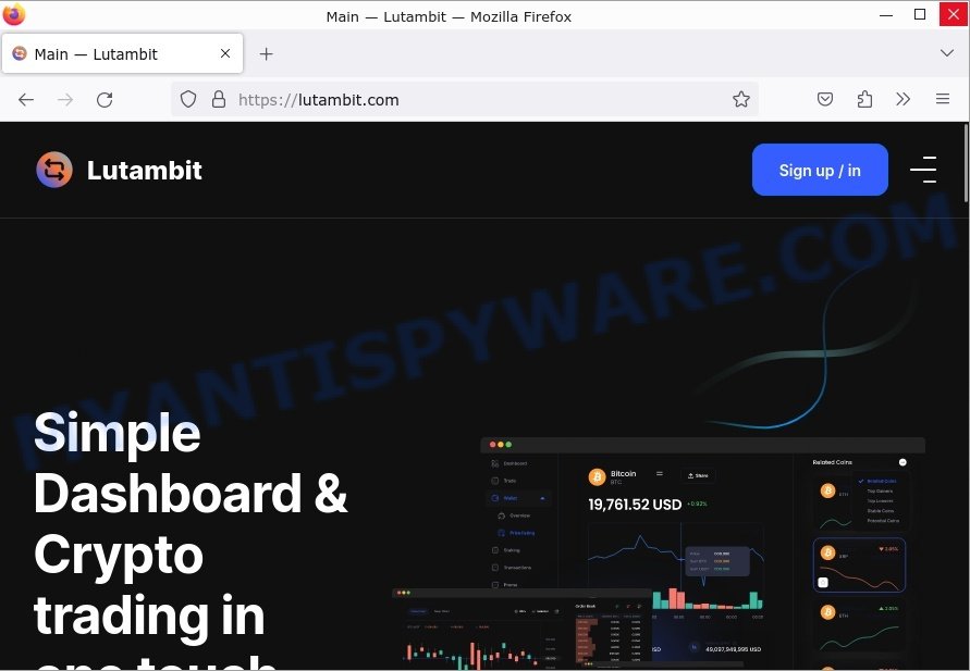 Lutambit.com bitcoin scam