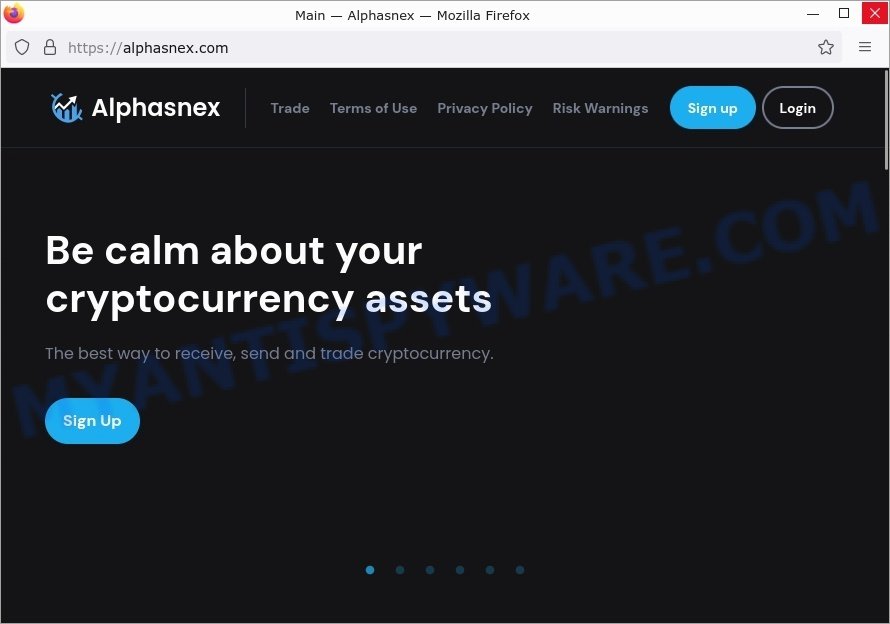 Main — Alphasnex scam