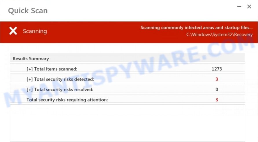 Malwarebytes - Your PC Is Infected scam scan