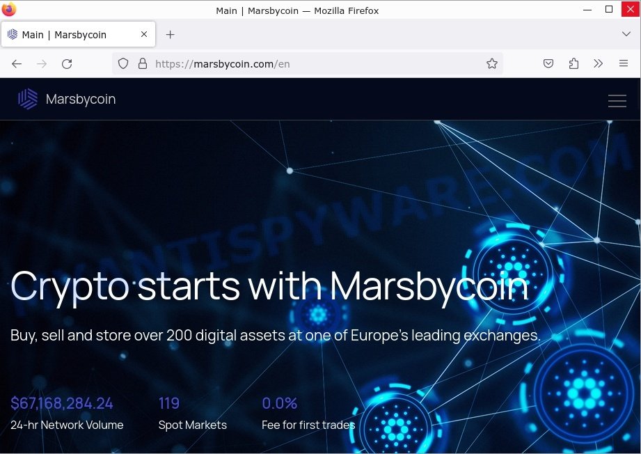 Marsbycoin.com scam