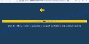 Opmetapodor.com click Allow scam