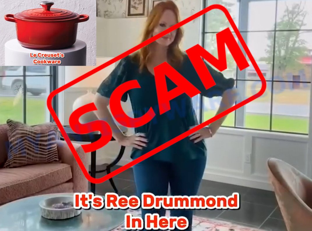 Ree Drummond Le Creuset Giveaway scam