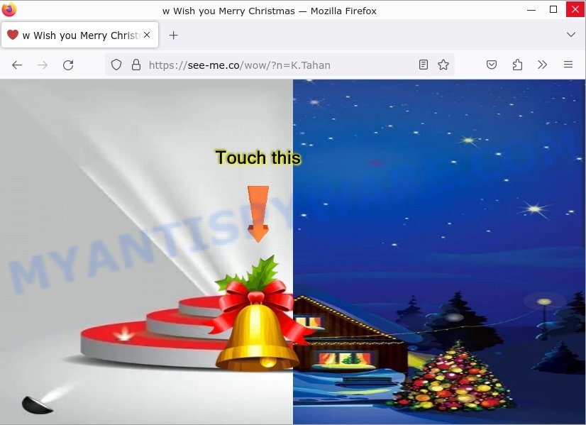 See-me.co Wish you Merry Christmas scam