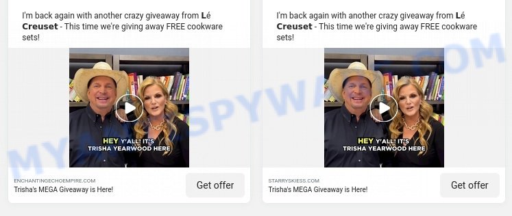 Trisha Yearwood Le Creuset Giveaway Scam: Beware of Free Cookware on  Facebook and Instagram