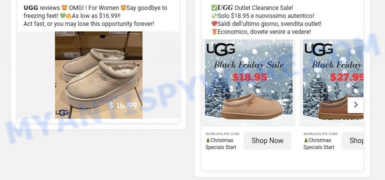 Worldolife.com UGG scam