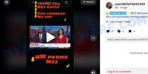 Zwapexe Bill Gates tiktok bitcoin scam