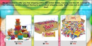 Canndyy.us Candy GiveAways TikTok scam store