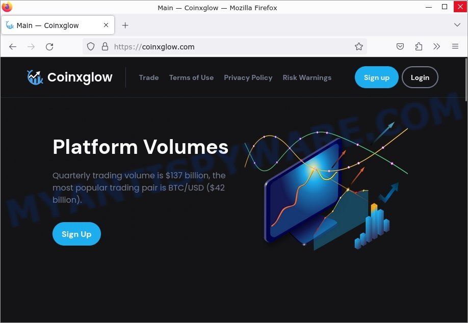 Coinxglow.com scam