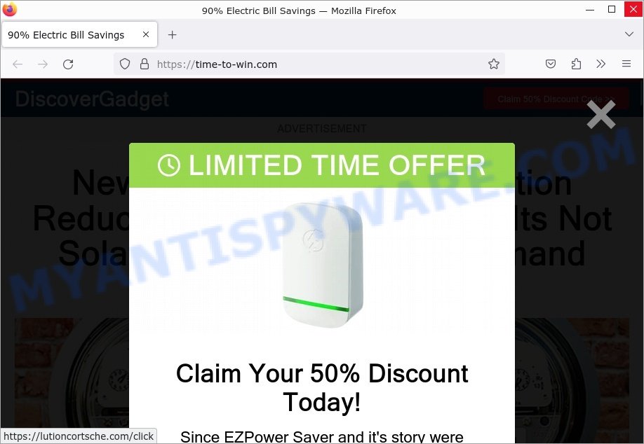 Time-to-win.com scam site