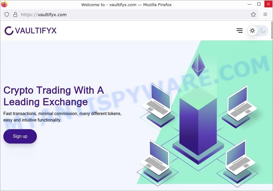 Vaultifyx.com scam site