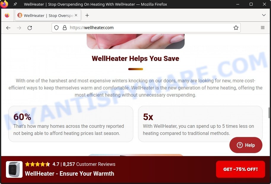 Wellheater scam fake claims