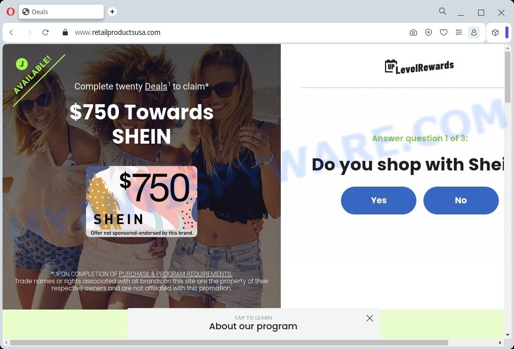 WorkWithShein.com 750 Shein giftcard rewars