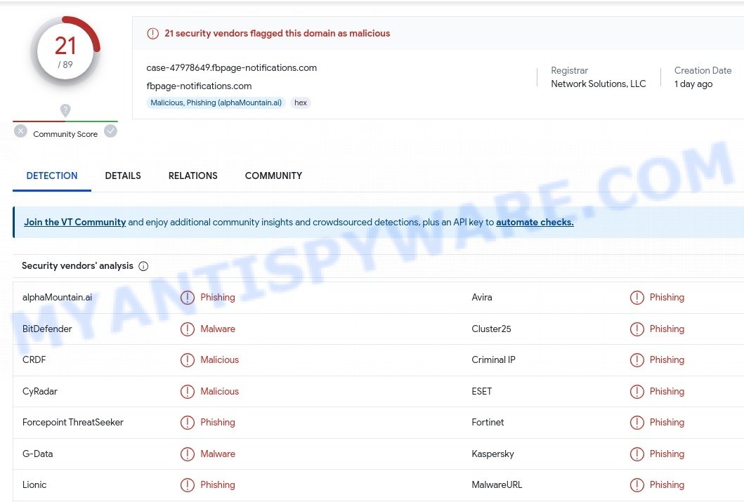 case.fbpage-notifications.com malware