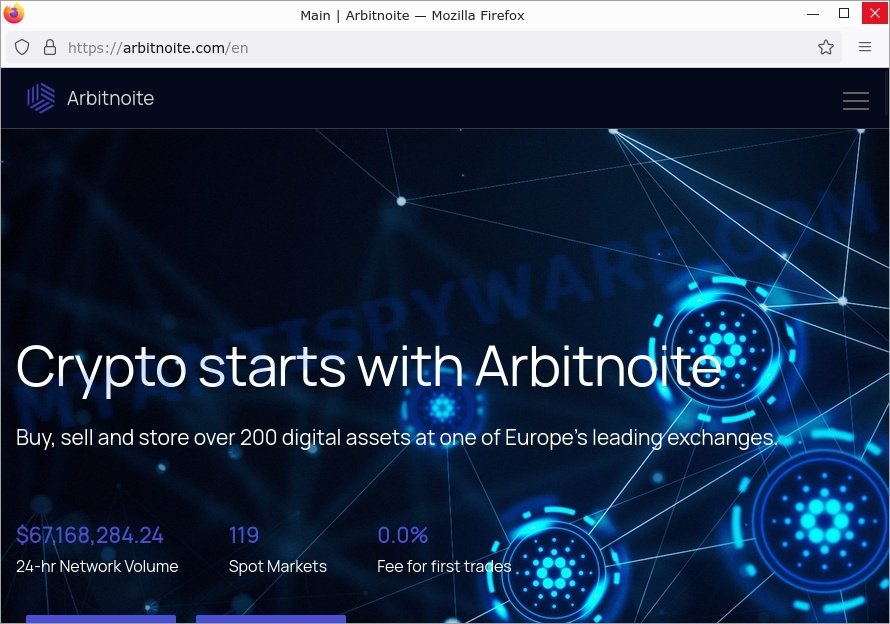 Arbitnoite.com crypto scam