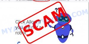 Azurewebsites Click Allow if you are not a robot Scam