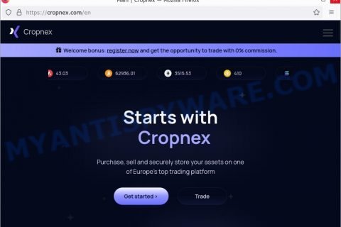Cropnex.com crypto scam
