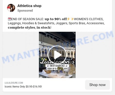 Is the Lululemon 90% off End of Season Sale Real or Fake? Behind Facebook  scam ads