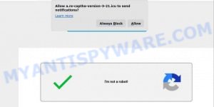 Re-captha-version-3-21.icu Click Allow scam