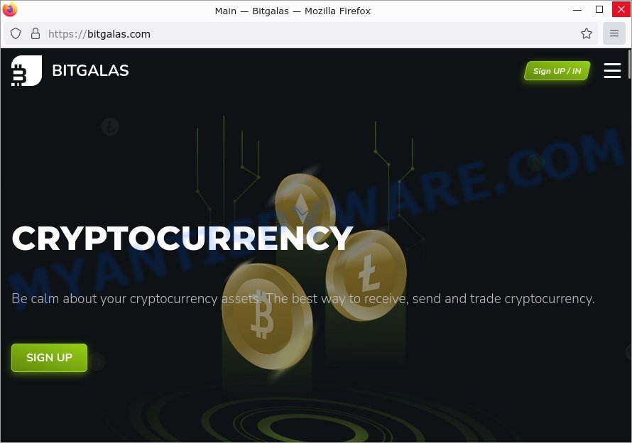 Bitgalas.com crypto scam