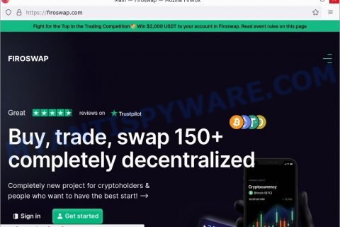 Firoswap.com crypto scam