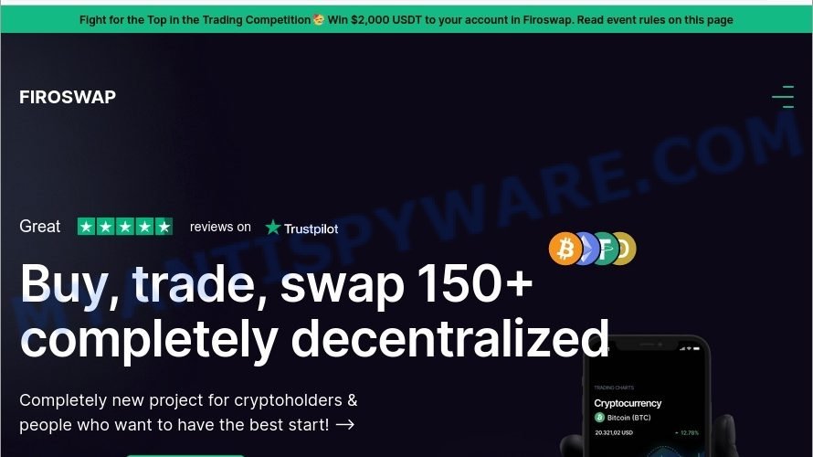Firoswap.com crypto scam