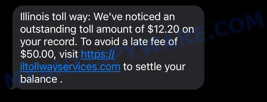 Iltollwayservices.com text scam message