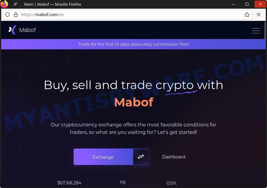 Mabof.com crypto scam