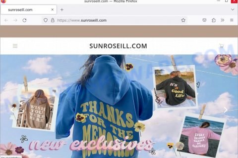 Sunroseill.com fake Lucy Yak store scam