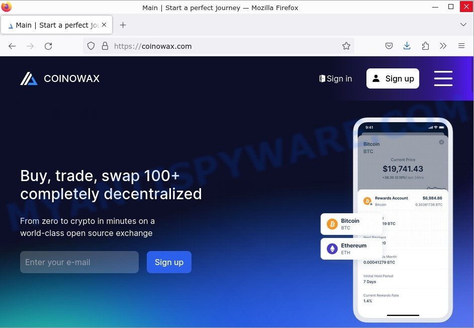coinowax.com crypto scam
