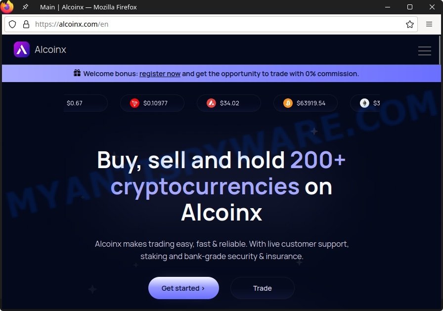 Alcoinx.com crypto scam