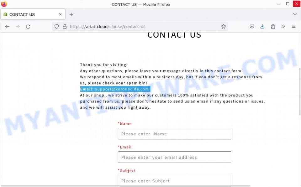 Ariat.cloud's Online Shopping Scam Tactics Revealed