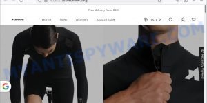 Assosonline.shop fake ASSOS website scam