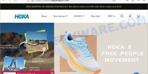 Cogipenguin.com fake Hoka website scam