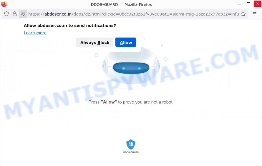 DDOS-GUARD Abdoser.co.in scam