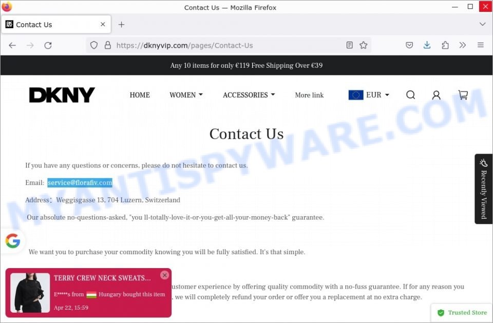 Is the DKNY Outlet Clearance 85 OFF Closing Sale Real or Fake? Behind Facebook Scams
