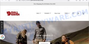 Fjallravenshop.shop scam