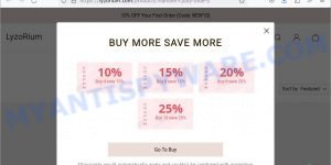 Lyzorium.com fake Judy Blue scam