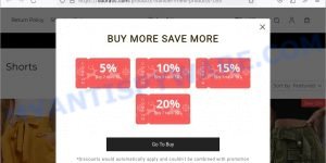 Odoratic.com Fashion Nova scam