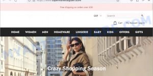 Supermarketbigsale.store fake Marks Spencer website scam