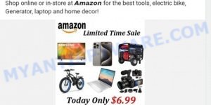Timeuuo.com Amazon sale scam ads