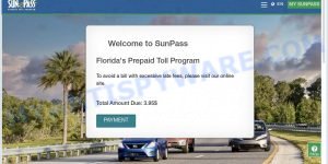 Tolls-sunpass.com scam 3.95 payment