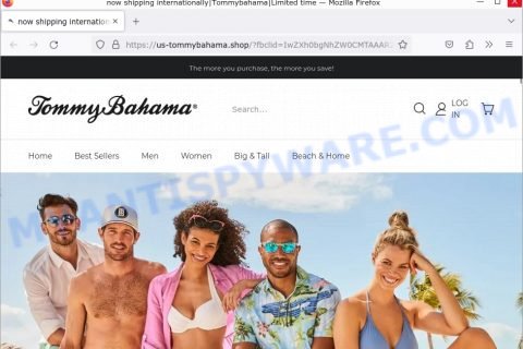 Us-tommybahama.shop fake Tommy Bahama scam