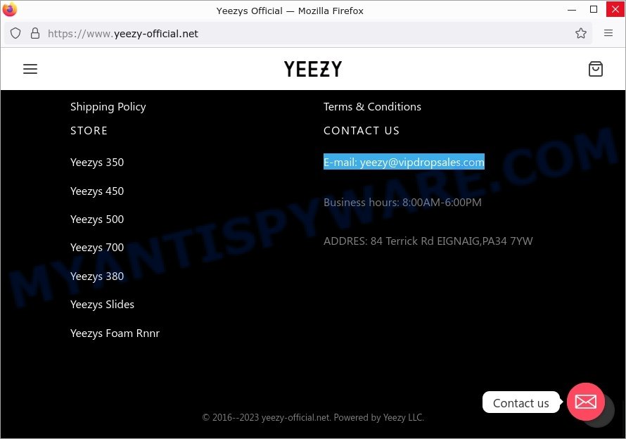 Yeezy vipdropsales.com scams