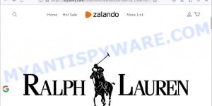 Zalando Ralph Lauren Polo Sale Scam website