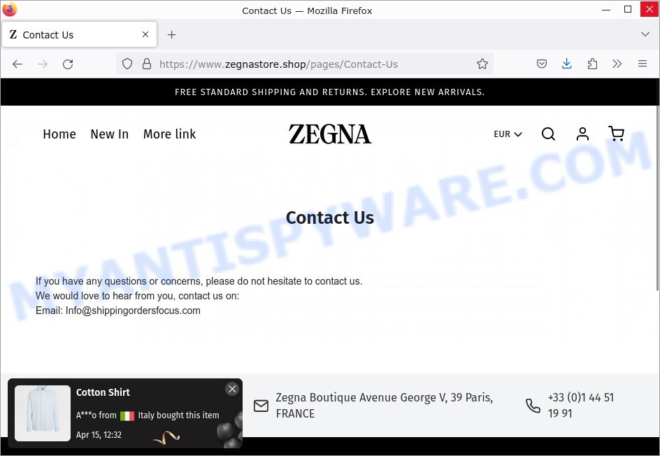 Is the Ermenegildo Zegna 90% SALE Real or Fake? Behind Facebook Scam ads