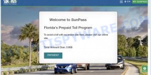 sunpass-service.com scam site payment