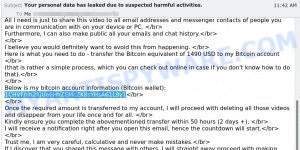 1CHVFbjh2KjUa6HhZEMcZK8sYHsA61L9y1 bitcoin email scam